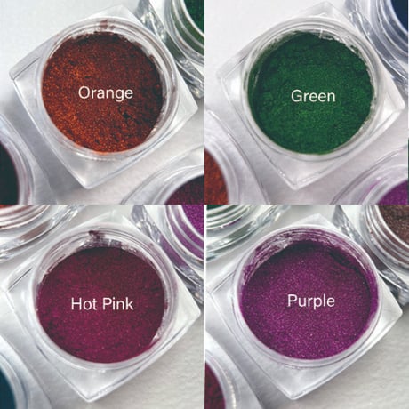 8 types of color mirror powder