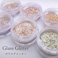 ガラスグリッター 全6色 2サイズ
