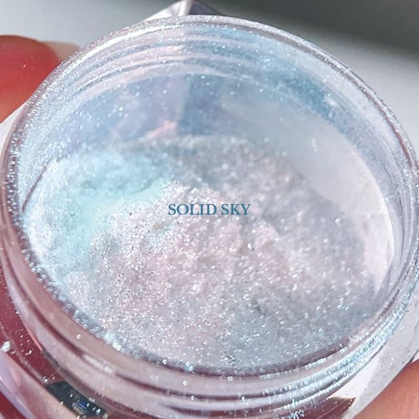 2 types of solid mirror powder