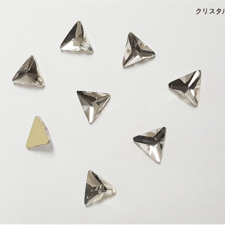 三角ストーン 平ストーン 全2色♡