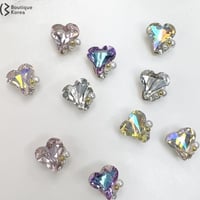 とんがりハートパーツ 全4色