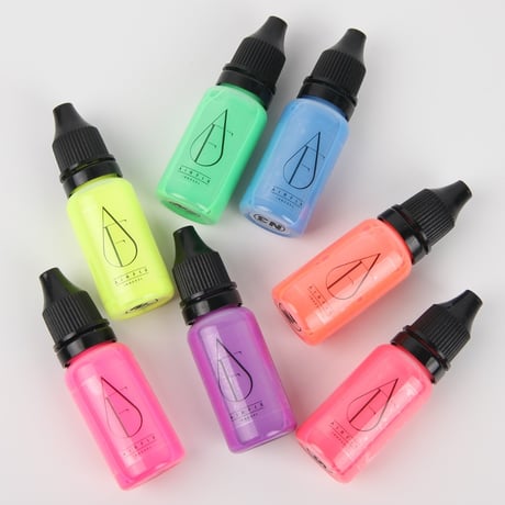 ￥35,300新品エアブラシ&リキッドコーラルセット+白黒リキッドセット 11月末発送予約販売】エアブラシ＋リキッド(コーラルカラー7色セット