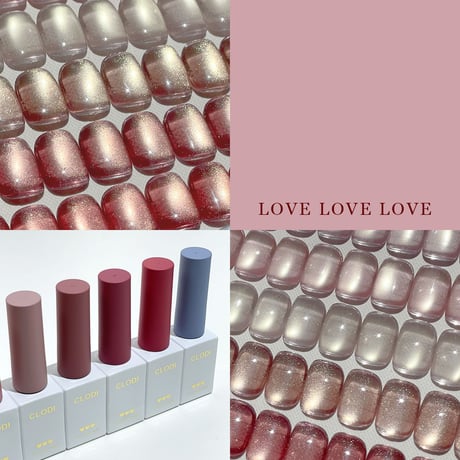 LOVE LOVE LOVE マグネットジェル 10color