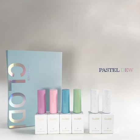 Pastel Dew マグネットジェル&グリッタージェル 6color