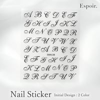 Nail sticker イニシャル 2Color