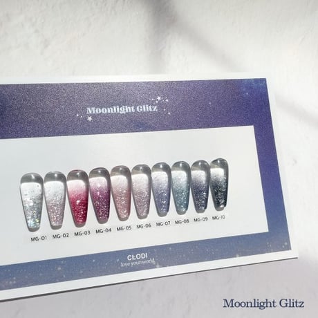 Moonlight Fresh Glitter リフレクトグリッタージェル 10color