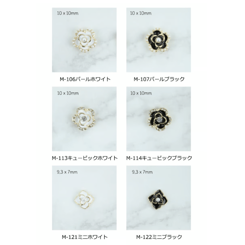 カメリアver.2ネイルパーツ 全6種 | Boutique Korea -Japan公式Shop-