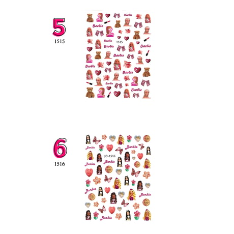 バービーシール 全6種