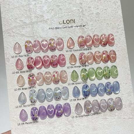 LIKE CLODI マグネットジェル 10color