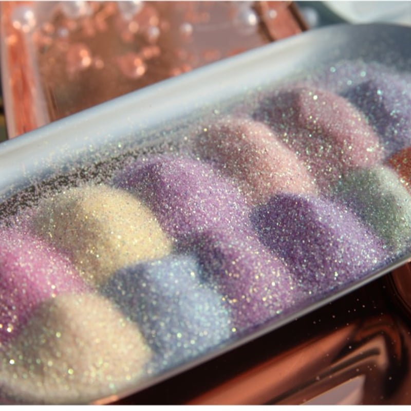 ボディジュエリーグリッター 62色 ホログラム11色ラインストーン　ラメ箔セット ボディジュエリーグリッター 62色 ホログラム11色ラインストーン