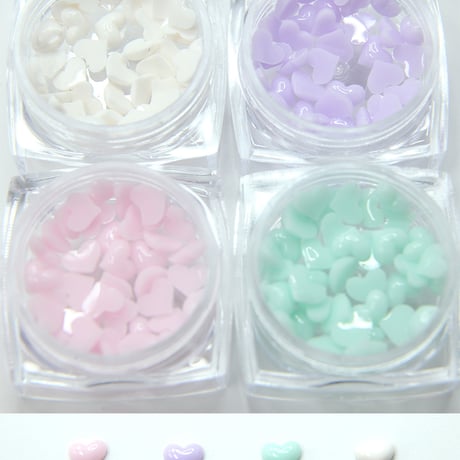 UV ハートパーツ 全4色