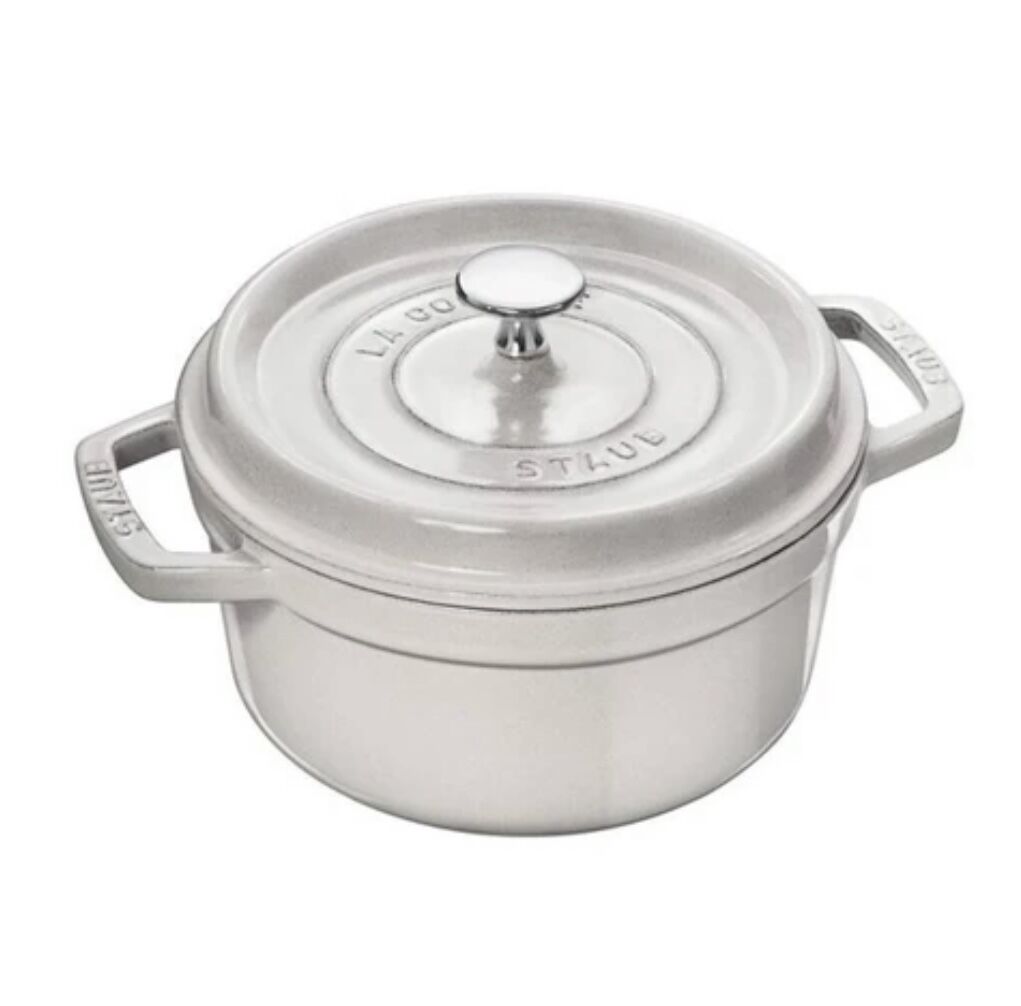STAUB - ストウブ ピコ・ココット ラウンド 22cm カンパーニュ（ホワイトトリュフ） ピコ・ココット ストウブ 鍋 ピコ ココット ラウンド 22cm