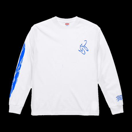 Hyoryu Music Long Sleeve T Shirt　White