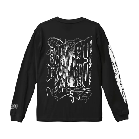 Hyoryu Music Long Sleeve T Shirt　Black