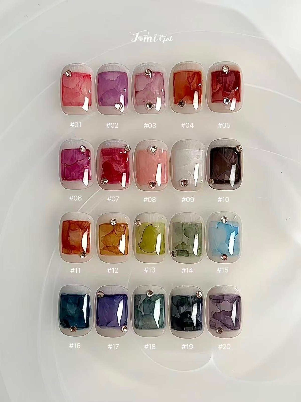 tomigel art ink 20色セット | tominail.japan
