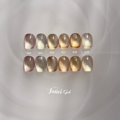 Golde Magnetgel 6色set