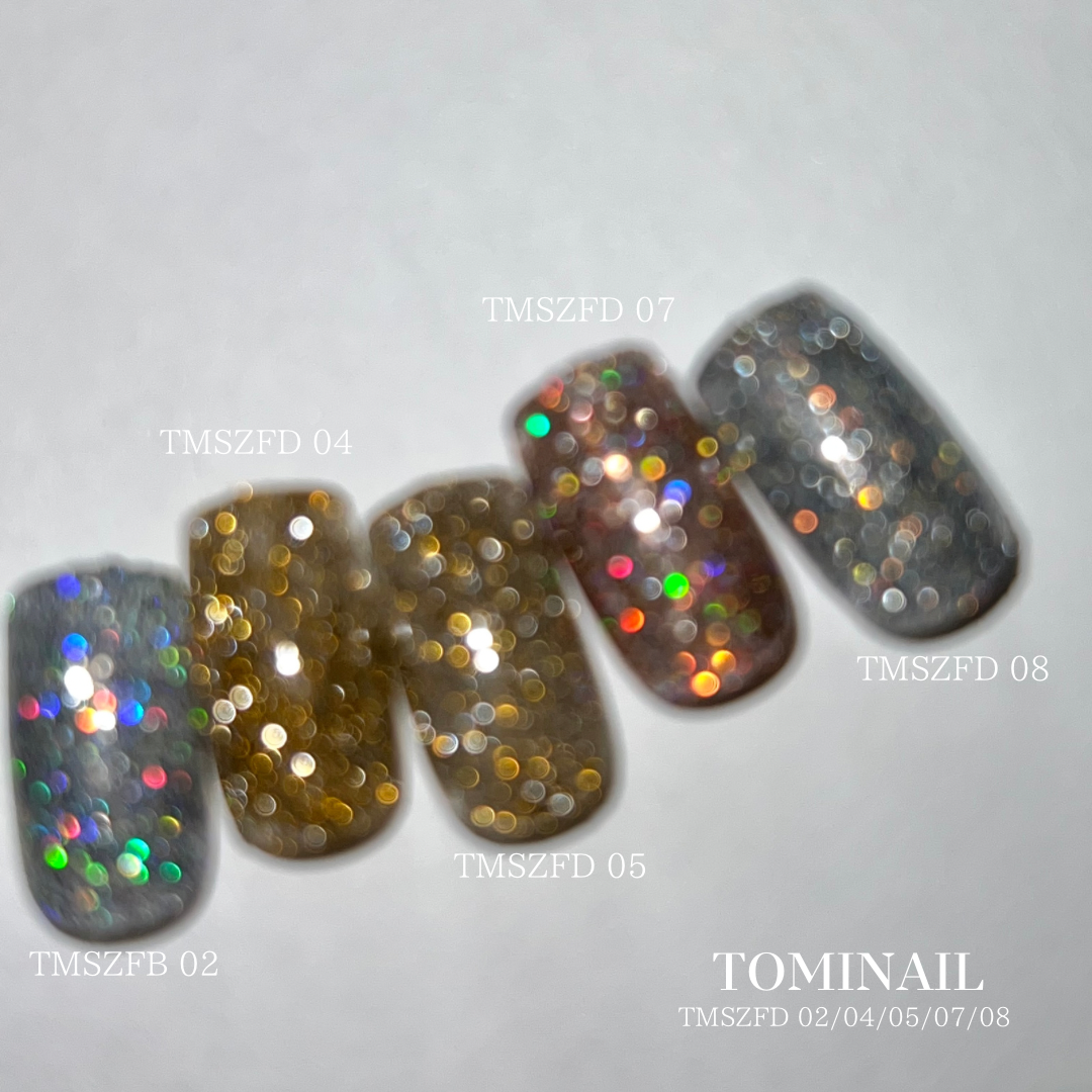 Flash Glitter 5色SET | tominail.japan