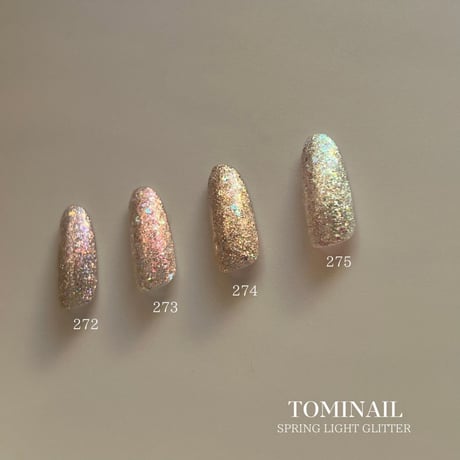 SPRING LIGHT GLITTER set 4color