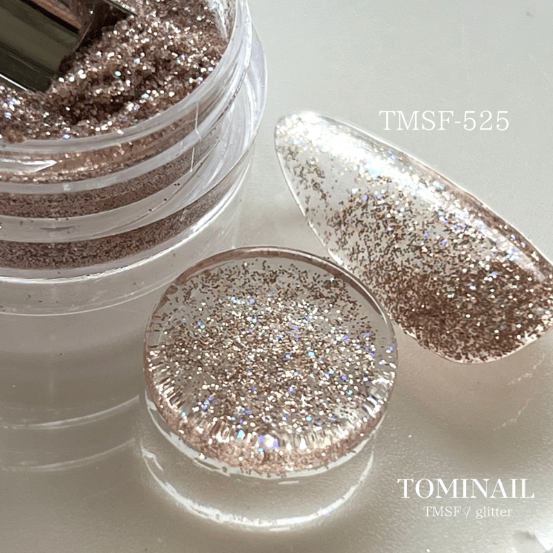 【新品タグ付完売品】HTH glitter logo foodie グレー　ラメ TMSF / glitter 524-533(単品) | tominail.japan