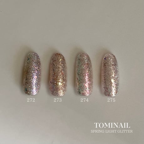 SPRING LIGHT GLITTER set 4color