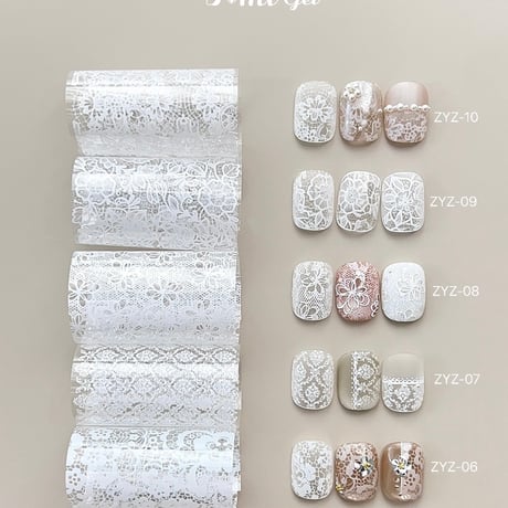 Lace foil  15枚set