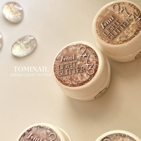 SPRING LIGHT GLITTER set 4color