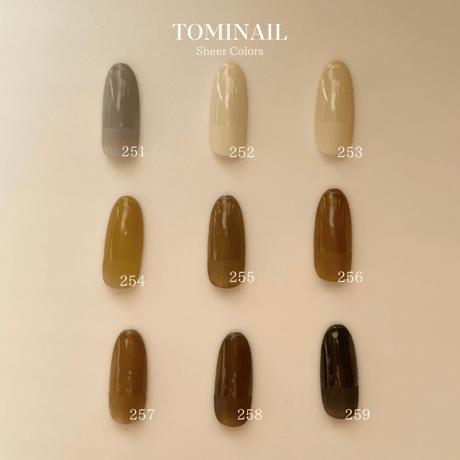 Sheer Colors / 251-259(単品)