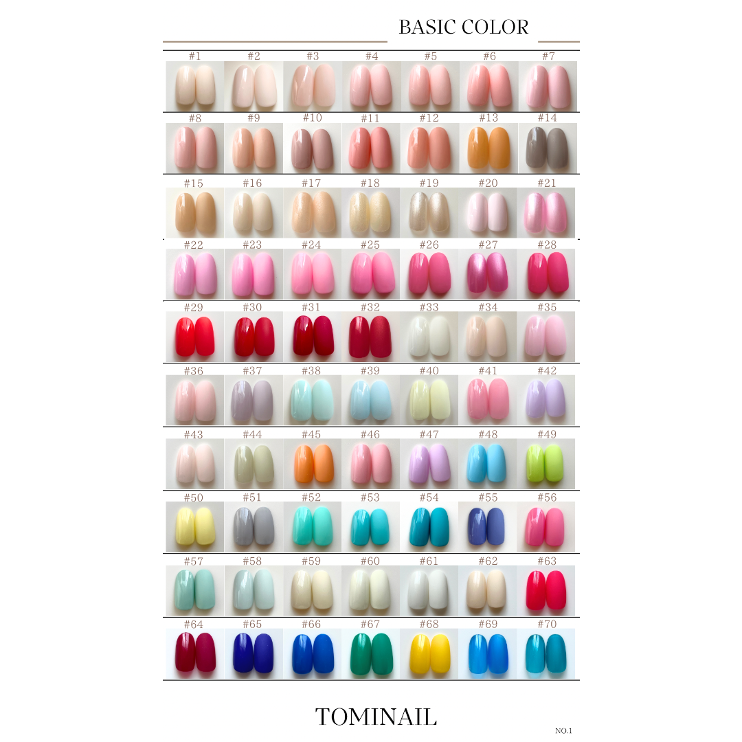 color chart | tominail.japan color chart | tominail.japan