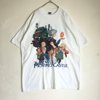 BOOTLEG　ハウルの動く城　ジブリ　ムービーT　Tシャツ　ビッグプリント　白