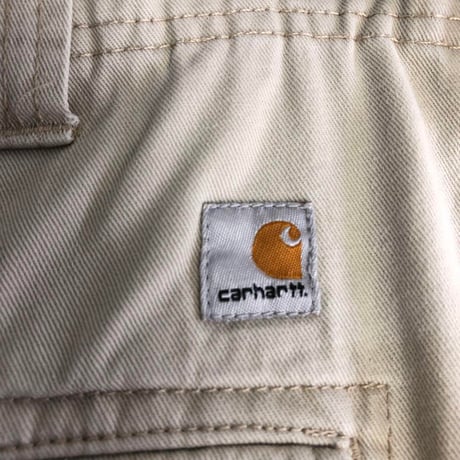 Carhartt  カーハート　カーゴパンツ　ハーフ　ショートパンツ　ベージュ