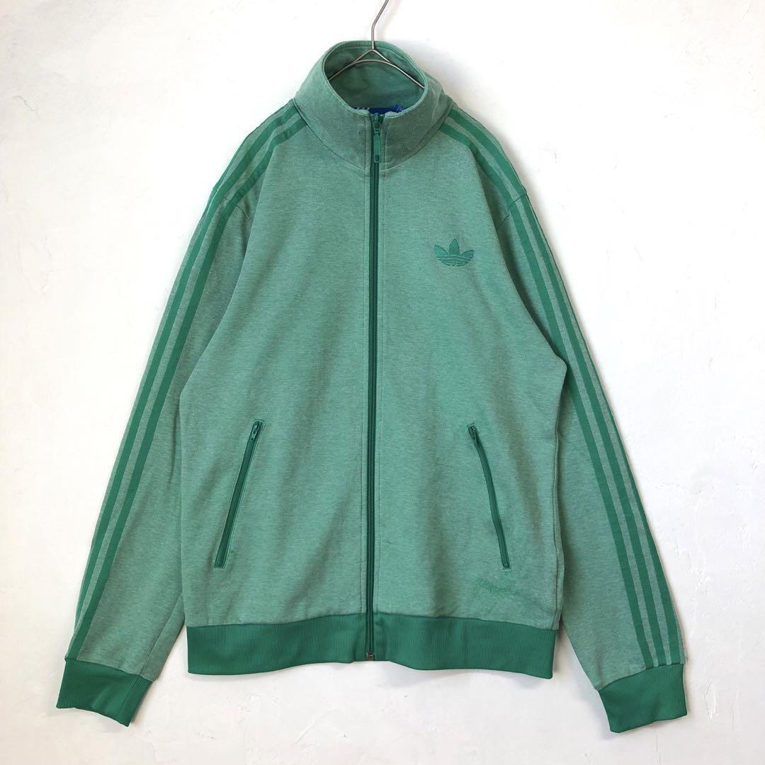 アディダスオリジナルス ジャージ トラックジャケット 刺繍 ロゴ