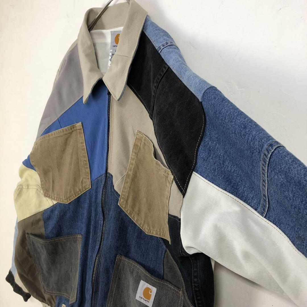 3255 カーハート リメイク 再構築 コーデュロイ ジャケット パッチ