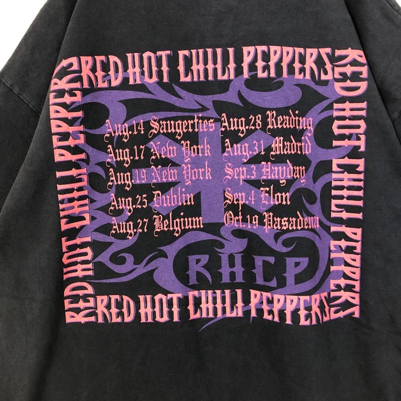 ガ*い様 レッドホットチリペッパーズ ロングTシャツ ビッグスマイル 良フェード RED HOT CHILI PEPPERS BIG SMILE レッチリL - メルカリ
