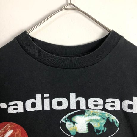BOOTLEG　rediohead レディオヘッド　ビッグプリント　バンT　Tシャツ