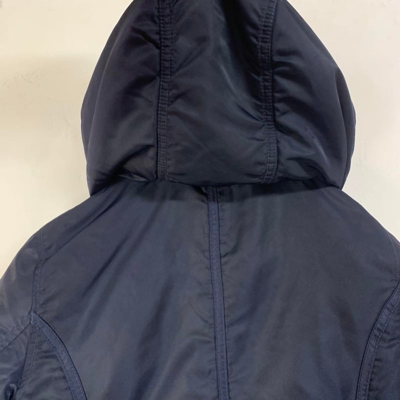 ポロ ラルフローレン 刺繍 ワッペン ダウンコート ジャケット 紺