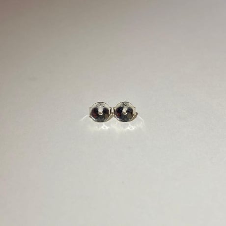 SILVER 925 シルバー　ローズ　バラ　花　小ぶり　ピアス　布袋
