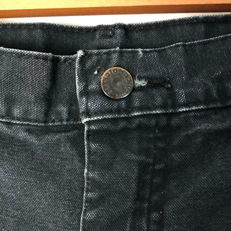 メキシコ製　Dickies　ディッキーズ　ブラックデニム　ペインター　パンツ　黒