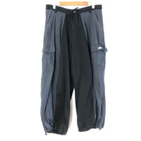 Wrangler ラングラー　リメイク　再構築　ブラックデニム　カーゴパンツ　黒　紺