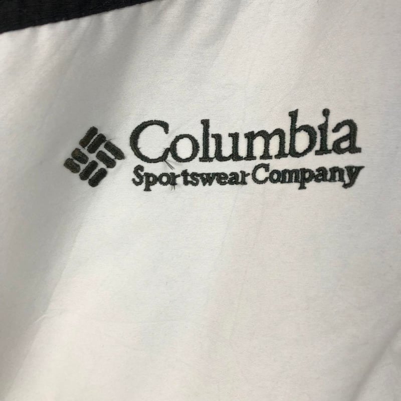 コロンビア ナイロンジャケット マウンテンパーカー ロゴ ゆるだぼ 青