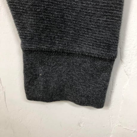 ポロ　ラルフローレン 刺繍　ロゴ　ロンT ワッフル　ゆるだぼ　グレー