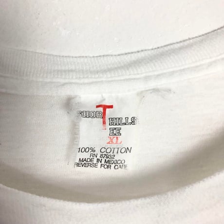 90s　シングルステッチ　マスターカード　太陽　半袖　Tシャツ　白