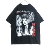 3693　キルビル　シングルステッチ　両面　ビッグプリント　Tシャツ　黒 3693 キルビル シングルステッチ 両面 ビッグプリント Tシャツ