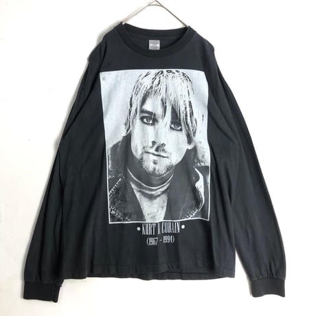 BOOTLEG Nirvana ニルヴァーナ　カートコバーン　ロンT 黒