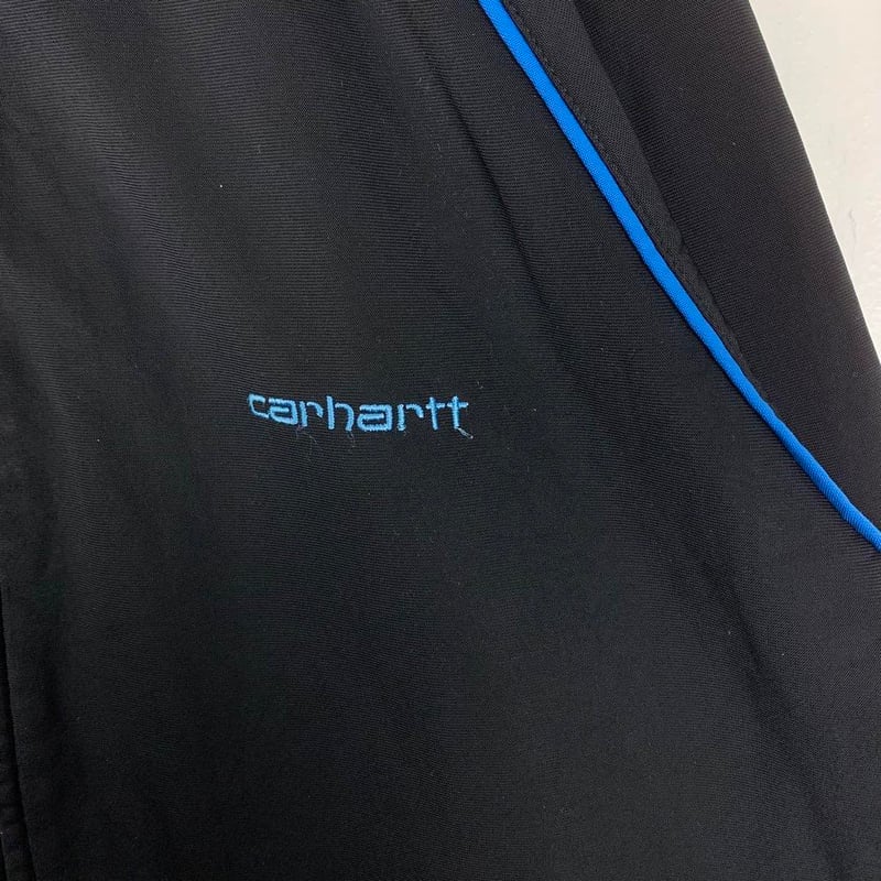 カーハート 刺繍 ロゴ トラック ジャケット ジャージ 黒 | PEACE TOWN