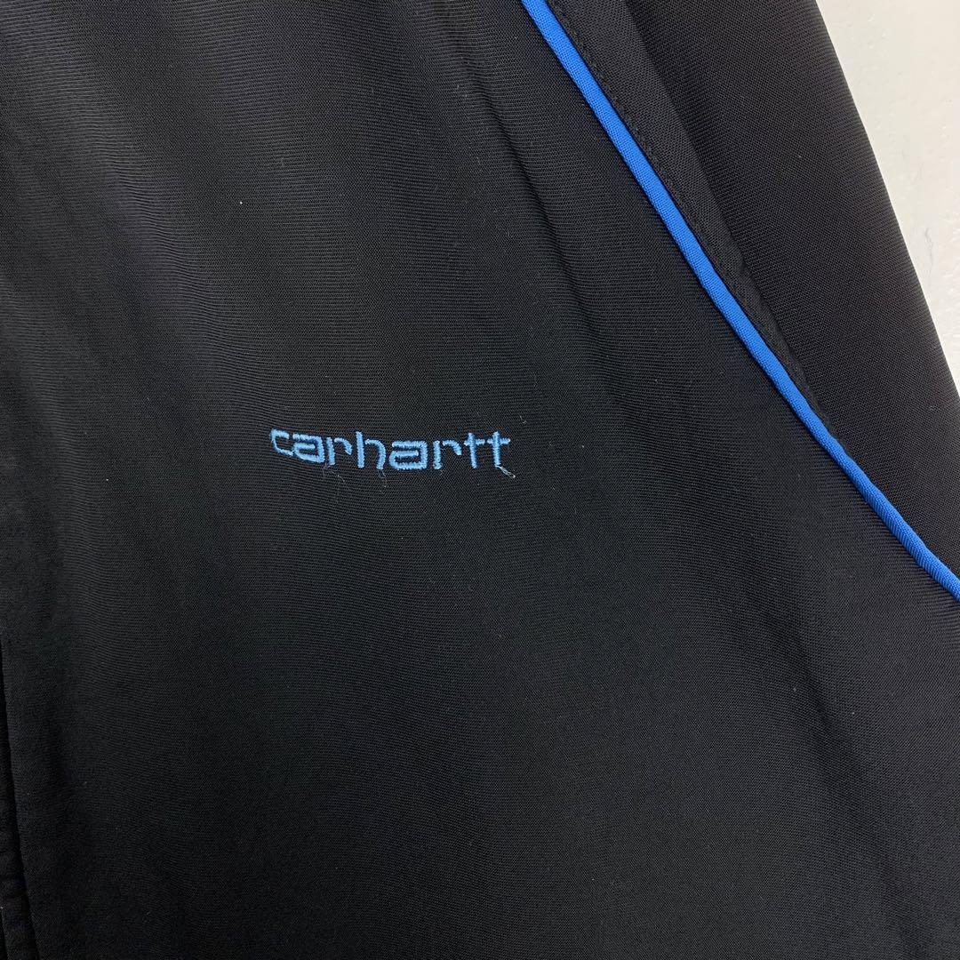 カーハート 刺繍 ロゴ トラック ジャケット ジャージ 黒 | PEACE