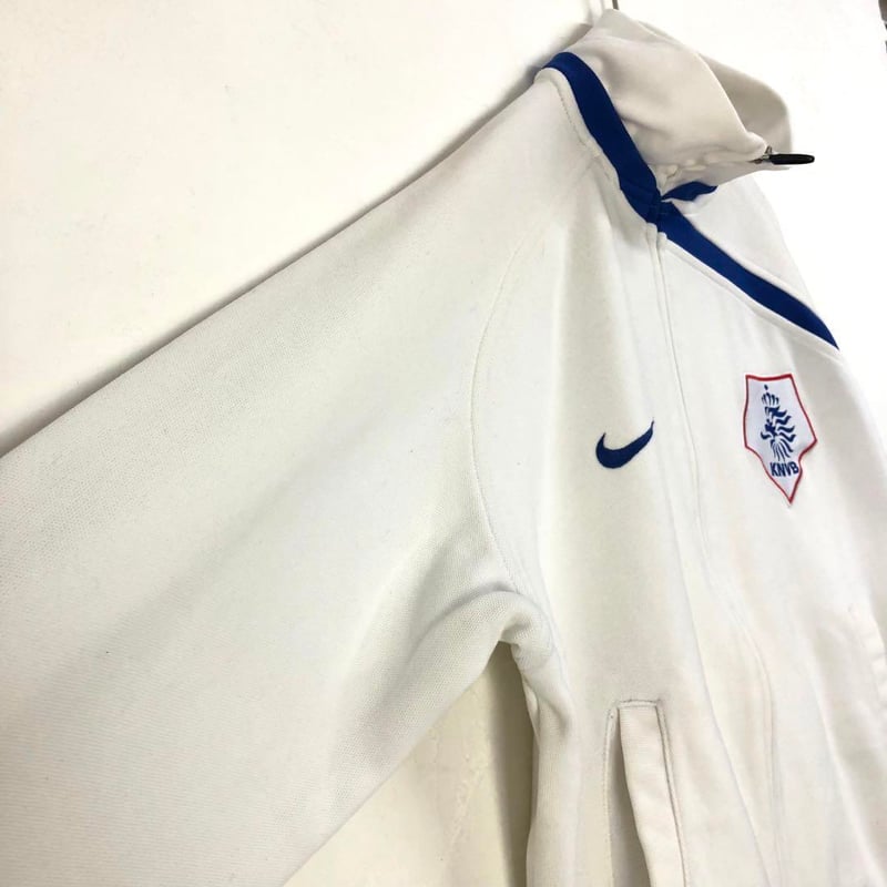 ナイキ オランダ 代表 サッカー ジャージ トラックジャケット 白