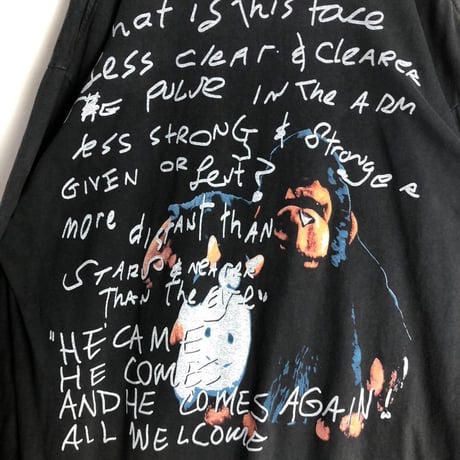 BOOTLEG　DinosaurJr ダイナソージュニア　ビッグプリント　ロンT　黒