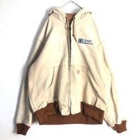 Carhartt　カーハート　ロゴタグ　アクティブパーカー　ジャケット　ベージュ