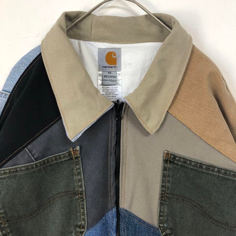 カーハート carhartt リメイク 再構築パッチワーク ジャケット 【公式