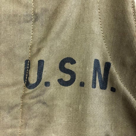 40s USN N-1 デッキパンツ　オーバーオール